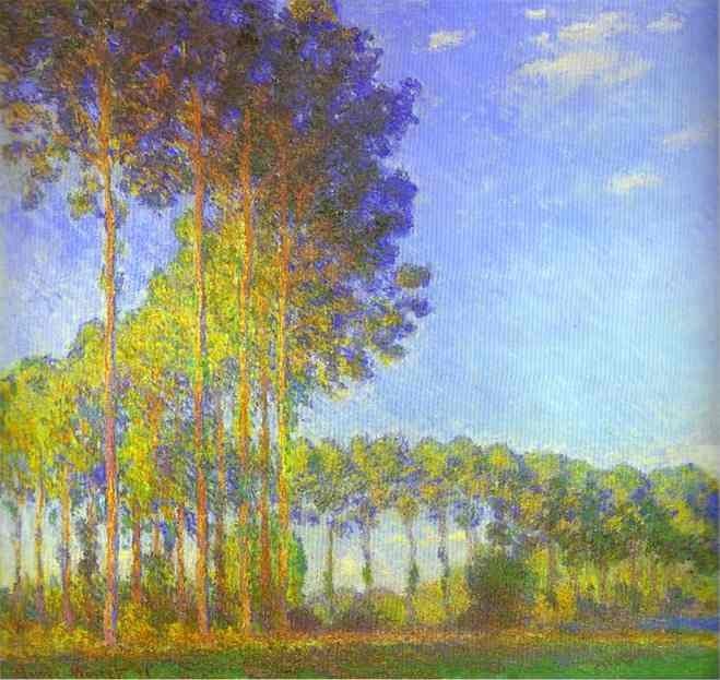 Claude Monet Poplars on the Banks of the Epte